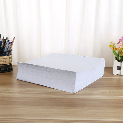 2PCS A4 Dot Matrix Printer Paper 210x297mm Total 2000 Sheets for Computer Office