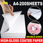 A4 Inkjet Coated High-Glossy Paper Double-Sided Poster Brochure Art Project Use