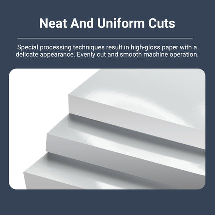 A4 Inkjet Coated High-Glossy Paper Double-Sided Poster Brochure Art Project Use