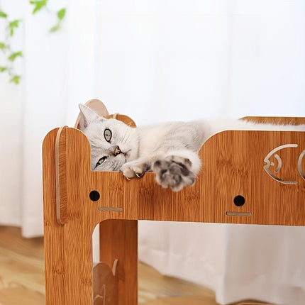 Large Double Layer Cat Scratcher Bed Durable Cat Claw Grinding Nest House Toy