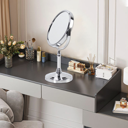 Makeup Mirror Double Sided Table Top Vanity Mirror Magnifying Cosmetic Mirror