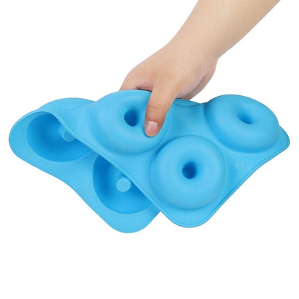 6 Even Silicone Donut Mold Baking Cake DIY Baking Oven