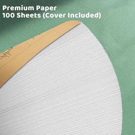 Math Theme Draft Books 153x225mm 6 or 12 Pack
