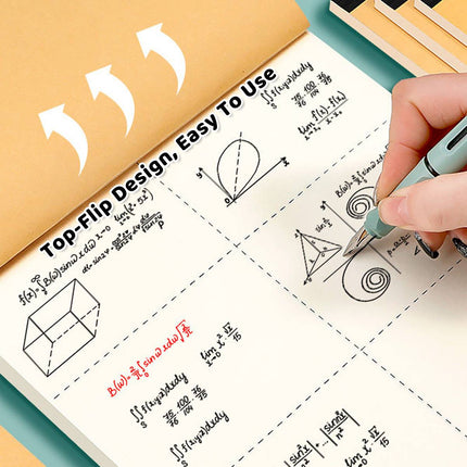 Math Theme Draft Books 153x225mm 6 or 12 Pack