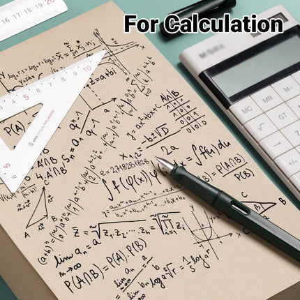 Student Wooden Color Draft Paper Notebook 320/500 Sheets