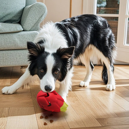 Dragon Fruit Shaped Dog Chew Toy Durable Health for Puppy Small Medium Dogs