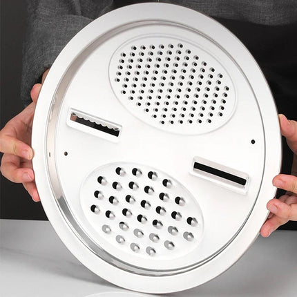 Multifunctional 201 Stainless Steel Basin 3 in 1 Colanders Basin Mixing Bowl Set