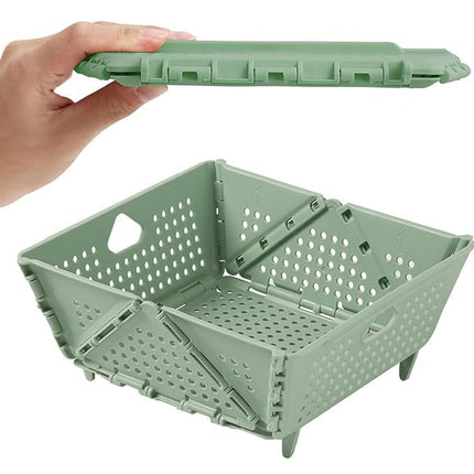 Collapsible Vegetable Washing Basket Foldable Durable for Kitchen Sink Storage
