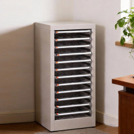 Multi-Layer Drawer-Type File Cabinet Home Office A4 Document Storage Organizer