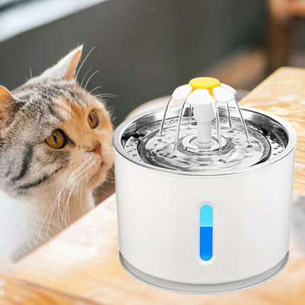 LED Pet Water Fountain 24L Automatic Drinking Dispenser for Cats and Dogs