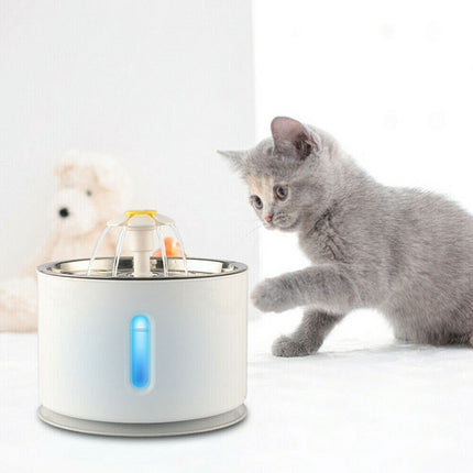 LED Pet Water Fountain 24L Automatic Drinking Dispenser for Cats and Dogs