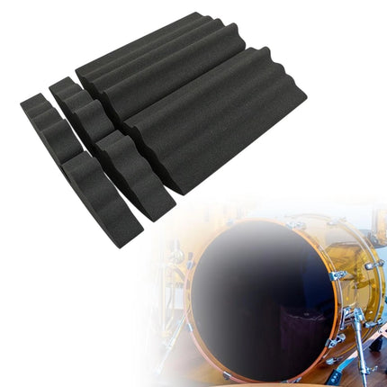 Drum Muffler Pillow Silencer Sponge Universal For Jazz Drum Bass Drum Anti Slip