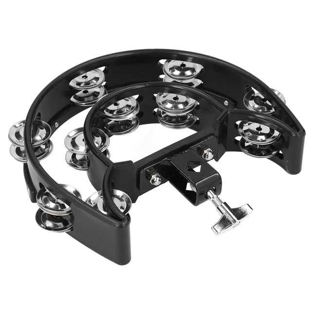 Double Row Hand Bell for Drum Set Professional Percussion Accessory Durable