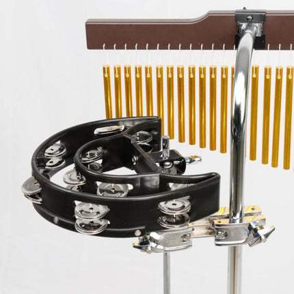 Double Row Hand Bell for Drum Set Professional Percussion Accessory Durable