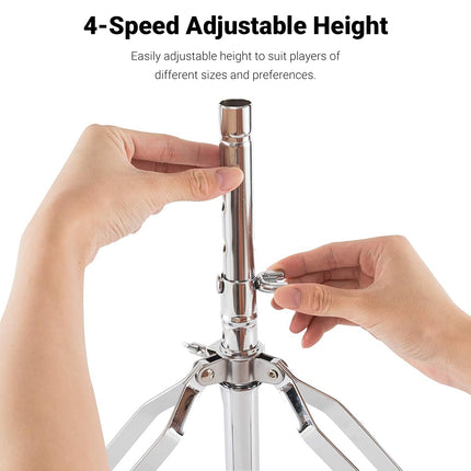 Adjustable Height Drum Throne Sturdy Stool For Jazz Drums Universal Use All Ages