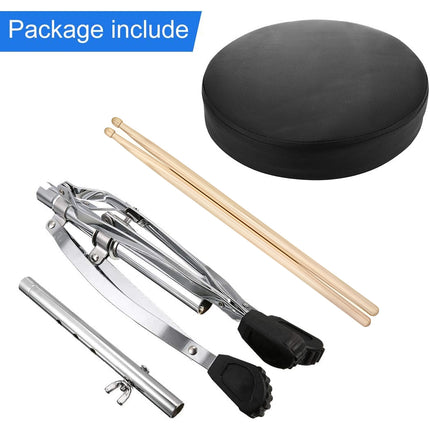 Adjustable Height Drum Throne Sturdy Stool For Jazz Drums Universal Use All Ages