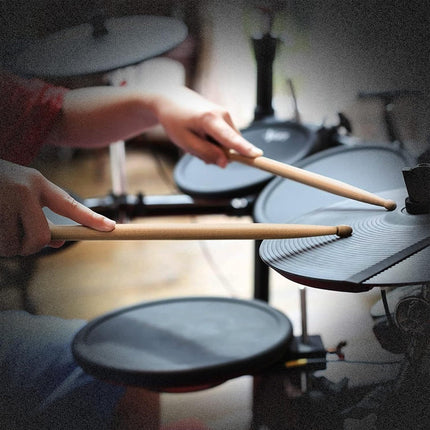 12 Pairs Drum 7A Professional Practice Solid Wood Drum Stick