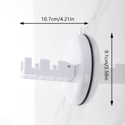 5m or 10m Wall-Mounted Suction Cup Clothesline Retractable Durable Sturdy Laundry