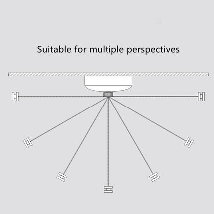 2.8m Length Stainless Steel Wall-Mounted Retractable Invisible Clothesline