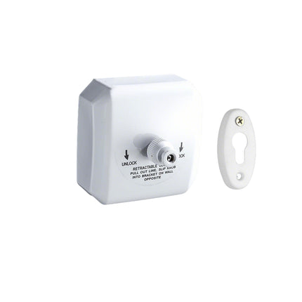 2.8m Length Stainless Steel Wall-Mounted Retractable Invisible Clothesline