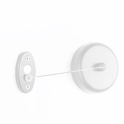 2.8m Length Stainless Steel Wall-Mounted Retractable Invisible Clothesline