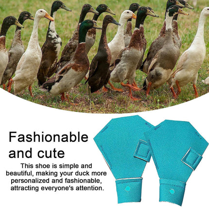Duck Goose Shoes Pet Footwear Soft Anti Slip Boots Waterfowl Poultry Protection