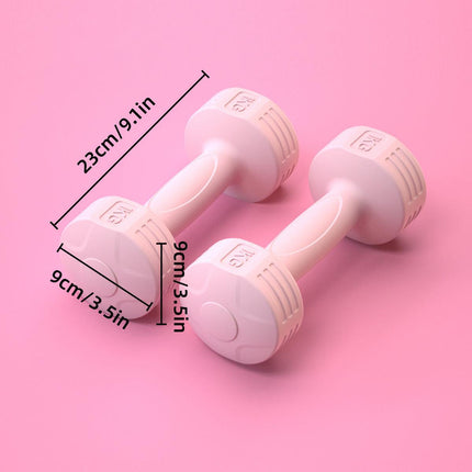 Ladies 1kg Dumbbells for Fitness Exercise Yoga Home Training Slim Arm Workout
