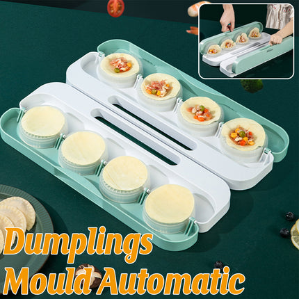8-in-1 Dumplings Mould Automatic Dumpling Maker DIY Dough Press Mold Wrapper Tool