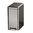 Kitchen Trash Can 9L Household Pedal Bin with Lid Large Capacity Waste Bucket