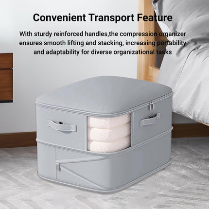 Large Capacity Quilt Clothing Storage Bag Waterproof Dustproof Space Saving