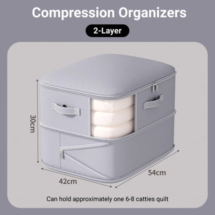 Large Capacity Quilt Clothing Storage Bag Waterproof Dustproof Space Saving