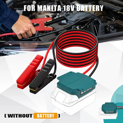 Portable Jumper Cables Car Emergency Starter Power For Vehicle Battery Boosting