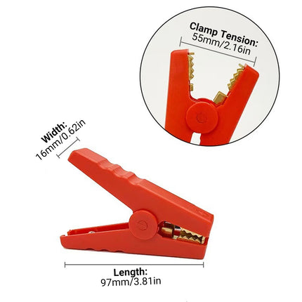 Portable Jumper Cables Car Emergency Starter Power For Vehicle Battery Boosting