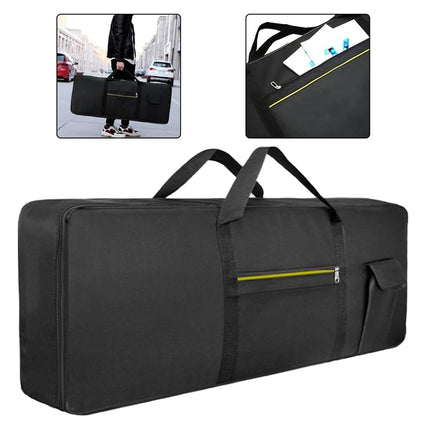 Electric Piano Bag Durable Oxford Cloth Fit 61/76/88Key WaterResistant Dustproof