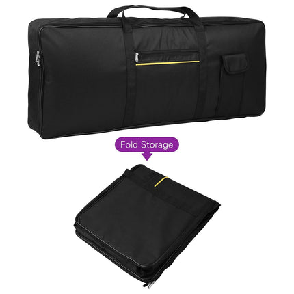 Electric Piano Bag Durable Oxford Cloth Fit 61/76/88Key WaterResistant Dustproof