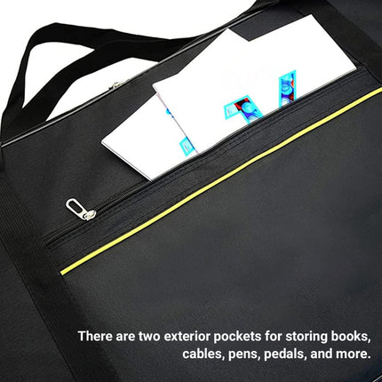 Electric Piano Bag Durable Oxford Cloth Fit 61/76/88Key WaterResistant Dustproof