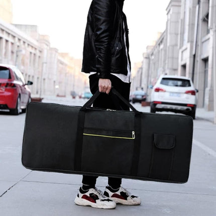 Electric Piano Bag Durable Oxford Cloth Fit 61/76/88Key WaterResistant Dustproof