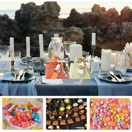 20PCS Handheld Wedding Candy Packaging Bags for Party Favors Wedding Decor Use
