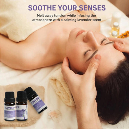 6 PCS Water Soluble Plant Aromatherapy Essential Oil for Diffuser 10ml Bottles