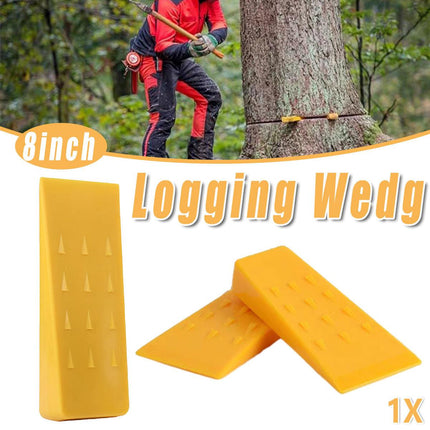 8inch Tree Logging Wedge Plastic Felling Cutting Tool Square Design