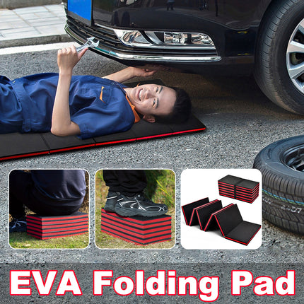 EVA Elastic Texture Folding Outdoor Car Repair Pad Waterproof Portable Durable