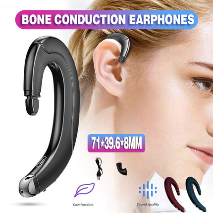 Bone Conduction Headphone Bluetooth Wireless Headset Sports Earbud