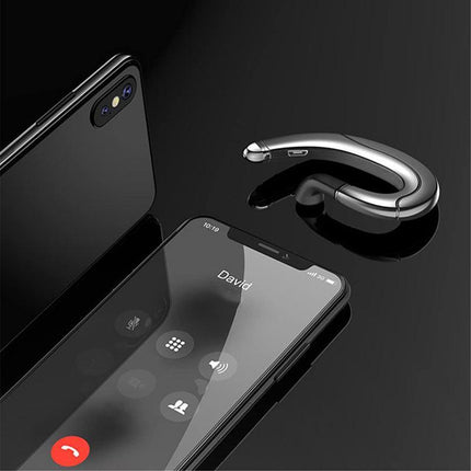 Bone Conduction Earphones Wireless Headphones Headset Sport Bluetooth Waterproof - Aimall