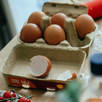 50PCS Egg Tray Box 6/8/10-Grid Shockproof Safe for Home Kitchen Food Storage Use