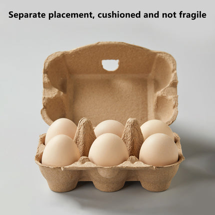 50PCS Egg Tray Box 6/8/10-Grid Shockproof Safe for Home Kitchen Food Storage Use