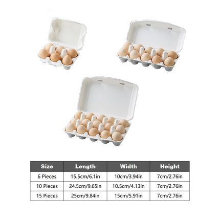 30PCS Pulp Egg Rack Durable Leak-Proof Groove Design for Chicken Eggs Storage