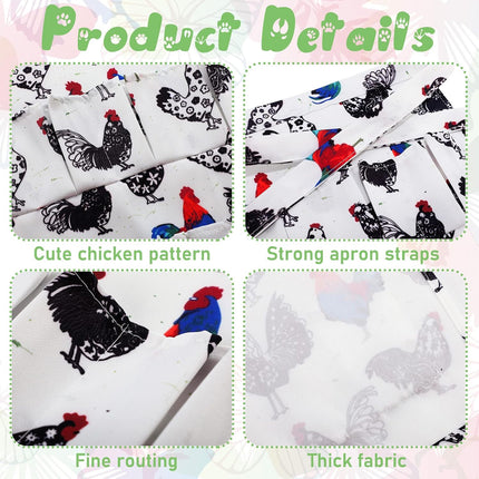 Chicken Egg Collecting Apron Farm Gathering Tool Pocket Storage Multiple Sizes AU