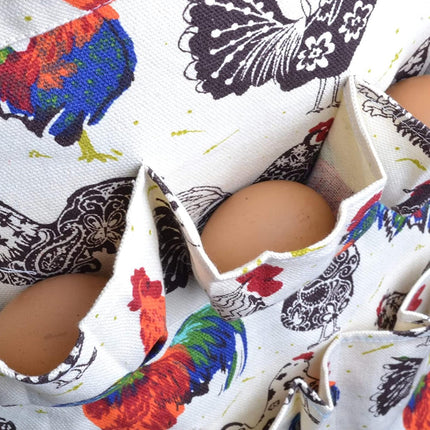 Chicken Egg Collecting Apron Farm Gathering Tool Pocket Storage Multiple Sizes AU