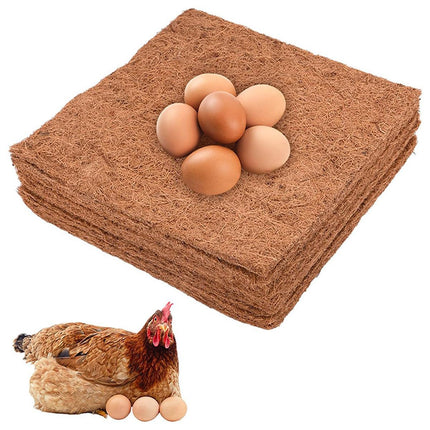 10pcs Chicken Nest Box Liner Soft Cushions for Poultry Hen Laying Coop Nest Pads