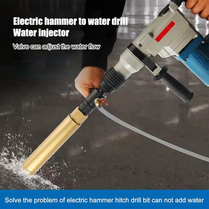 Electric Hammer Water Injection Extension Rod for Drilling Tools Use Durable